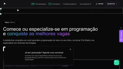 Screenshot preview of rocketseat.com.br