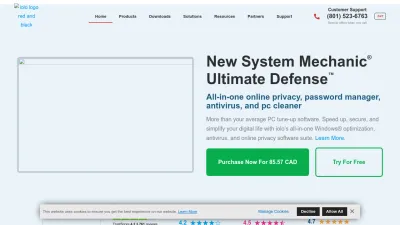 Screenshot preview of iolo.com