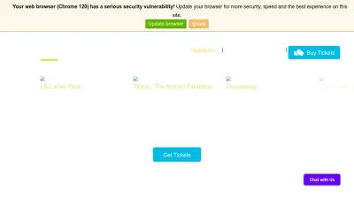 Screenshot preview of lsc.org