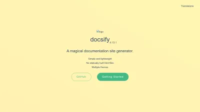 Screenshot preview of docsify.js.org