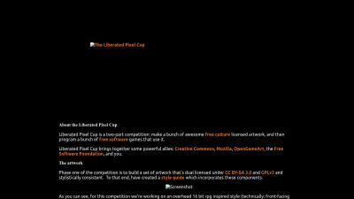 Screenshot preview of lpc.opengameart.org