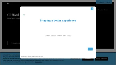 Screenshot preview of cliffordchance.com