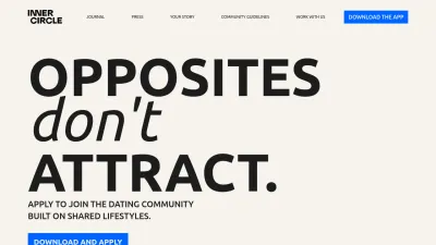 Screenshot preview of theinnercircle.co