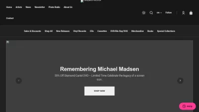 Screenshot preview of cleorecs.com