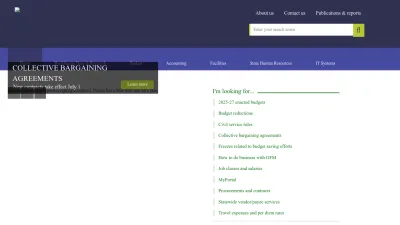 Screenshot preview of ofm.wa.gov