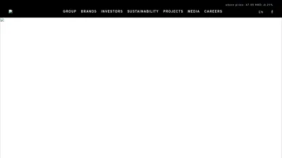 Screenshot preview of pradagroup.com
