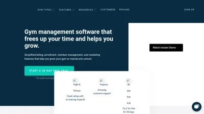 Screenshot preview of gymdesk.com