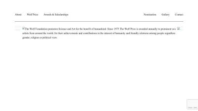 Screenshot preview of wolffund.org.il