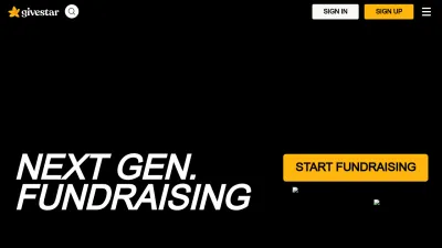 Screenshot preview of givestar.io