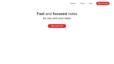 Screenshot preview of notejoy.com
