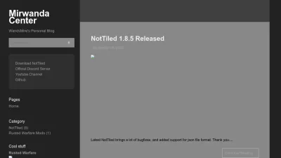 Screenshot preview of mirwanda.com