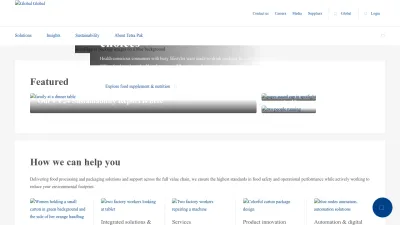 Screenshot preview of tetrapak.com