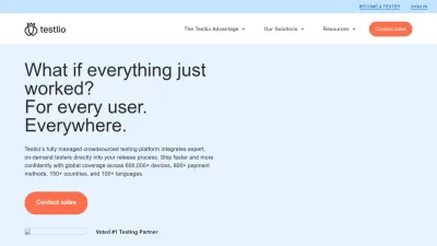 Screenshot preview of testlio.com