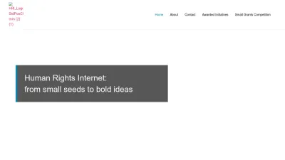 Screenshot preview of hri.ca