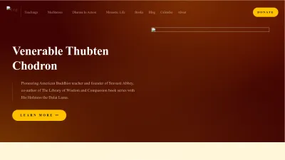 Screenshot preview of thubtenchodron.org