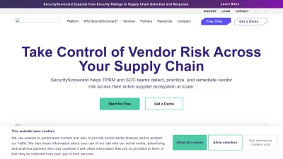 Screenshot preview of securityscorecard.com