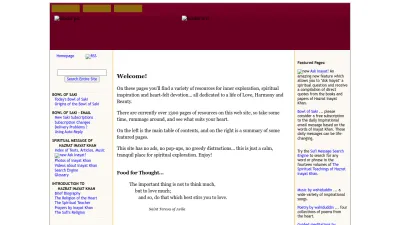 Screenshot preview of wahiduddin.net