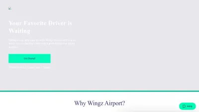 Screenshot preview of wingz.me