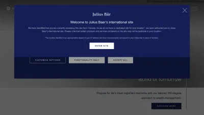 Screenshot preview of juliusbaer.com