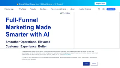 Screenshot preview of appier.com