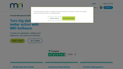 Screenshot preview of mrisoftware.com