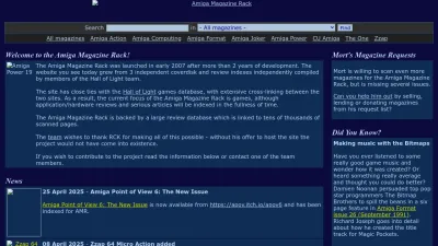 Screenshot preview of amr.abime.net