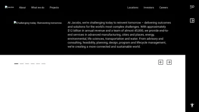 Screenshot preview of jacobs.com