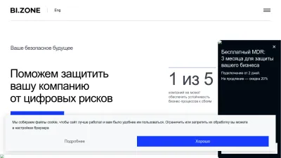 Screenshot preview of bi.zone