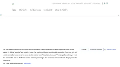 Screenshot preview of drreddys.com