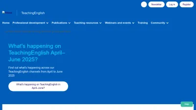 Screenshot preview of teachingenglish.org.uk