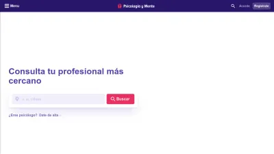 Screenshot preview of psicologiaymente.com