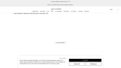 Screenshot preview of lisaeldridge.com