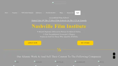 Screenshot preview of nfi.edu