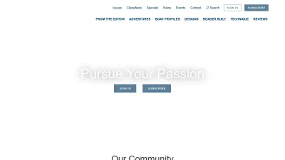 Screenshot preview of smallboatsmonthly.com