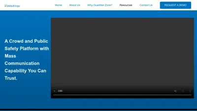 Screenshot preview of guardianzone.com