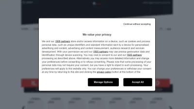 Screenshot preview of tpi.it
