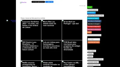 Screenshot preview of bluebus.com.br