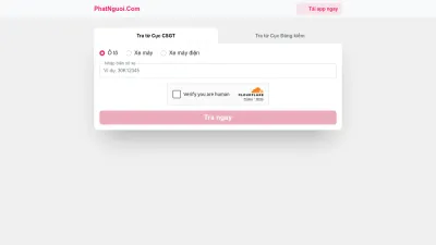 Screenshot preview of phatnguoi.com