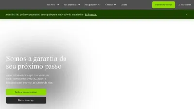 Screenshot preview of creditas.com