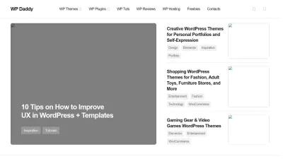 Screenshot preview of wpdaddy.com