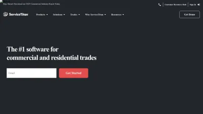 Screenshot preview of servicetitan.com