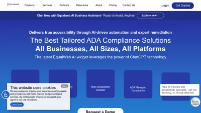 Screenshot preview of equalweb.com