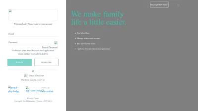 Screenshot preview of payschoolscentral.com
