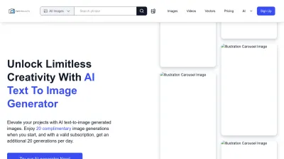 Screenshot preview of yayimages.com