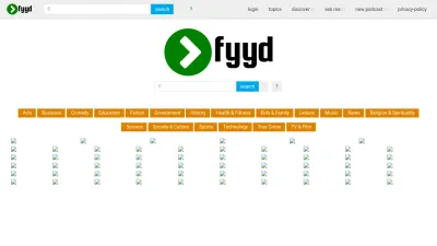 Screenshot preview of fyyd.de