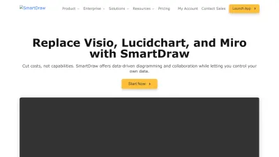 Screenshot preview of smartdraw.com