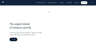 Screenshot preview of mirakl.com