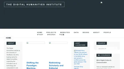 Screenshot preview of dhi.ac.uk