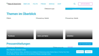Screenshot preview of hausundgrund.de