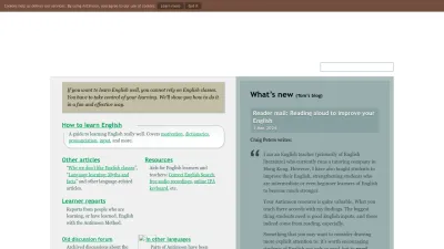 Screenshot preview of antimoon.com